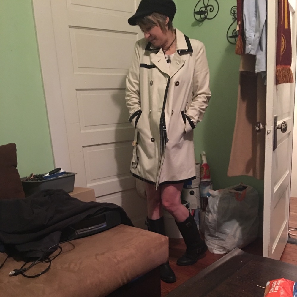 Tory Burch amazingly gorgeous canvas trench coat - Picture 2 of 7